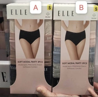 Ended at 2359 on 7/11✨Korea costco discount~ ELLE women's underwear 5  pieces | Pre-order about 4-5 weeks, (please note the size by yourself)
