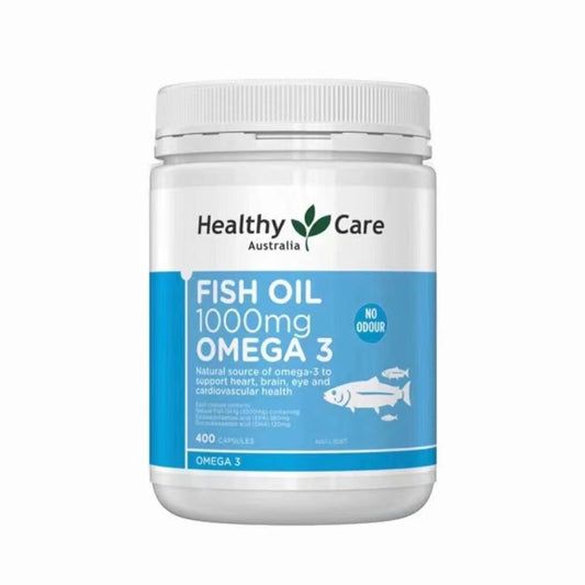 Supplier has ready stock 💫Healthy Care Deep Sea Fish Oil Soft Capsules 400 capsules/bottle | Orders will be returned to the warehouse for delivery on Tuesdays and Thursdays, and it will take about 3-5 working days to arrange and ship the order