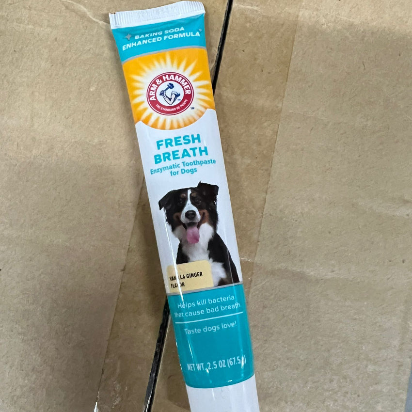 現貨🌸ARM & HAMMER 手鎚牌 犬用酵素牙膏 2.5OZ 香草薑味 （無盒 ） | 落單後約3-5個工作天寄出
