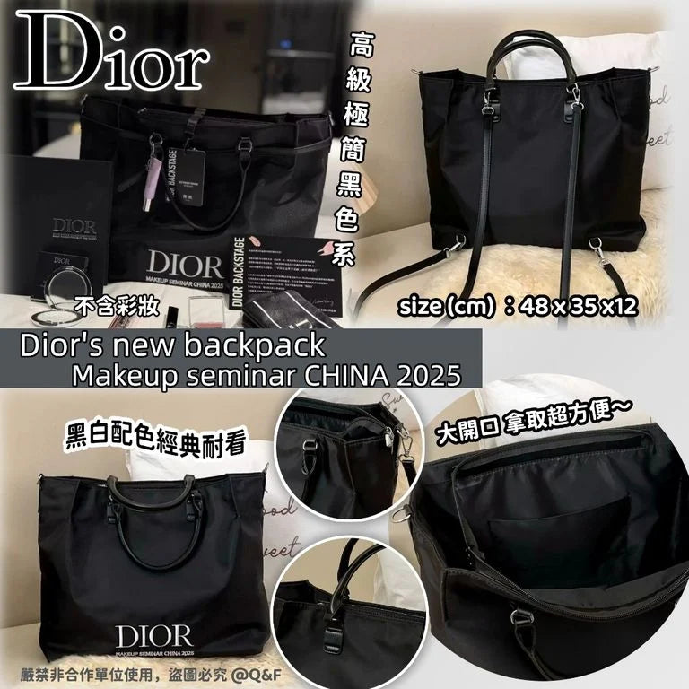 【24小時網站自助下單】🌸Dior's new backpack Makeup seminar CHINA 2025 | 預訂約5-7星期
