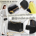 售完即止🌸CHARLES & KEITH Paffuto 菱格Wallet on chain | 預訂約4-6星期 娉婷貿易公司 Exquisite Beauty Trading Company