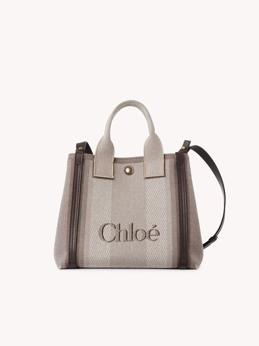 🌸法國代購 Small Chloé Carry tote bag in canvas | 預訂 付款後起計一個月左右到港(PM報價)