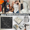 【24小時網站自助下單】🌸💯CHANEL VIP GIFT Double-Sided Printed Silk Scarf 贈品雙面印花絲巾 連專櫃禮盒 | 預訂約4-6星期 娉婷貿易公司 Exquisite Beauty Trading Company