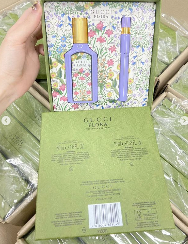 供應商現貨 💫免稅正品 GUCCI 古馳綺夢木蘭套裝(50mL+10ml) | 預訂 落單後約5-7個工作天到貨或排單出貨