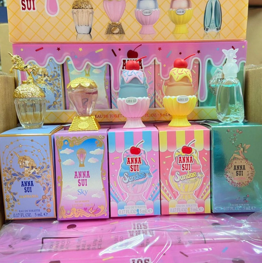 💫2023年最新套裝爆款😍 ANNA SUI AS COMPACT MINI SET 5mLX5 | 預訂約2-3星期