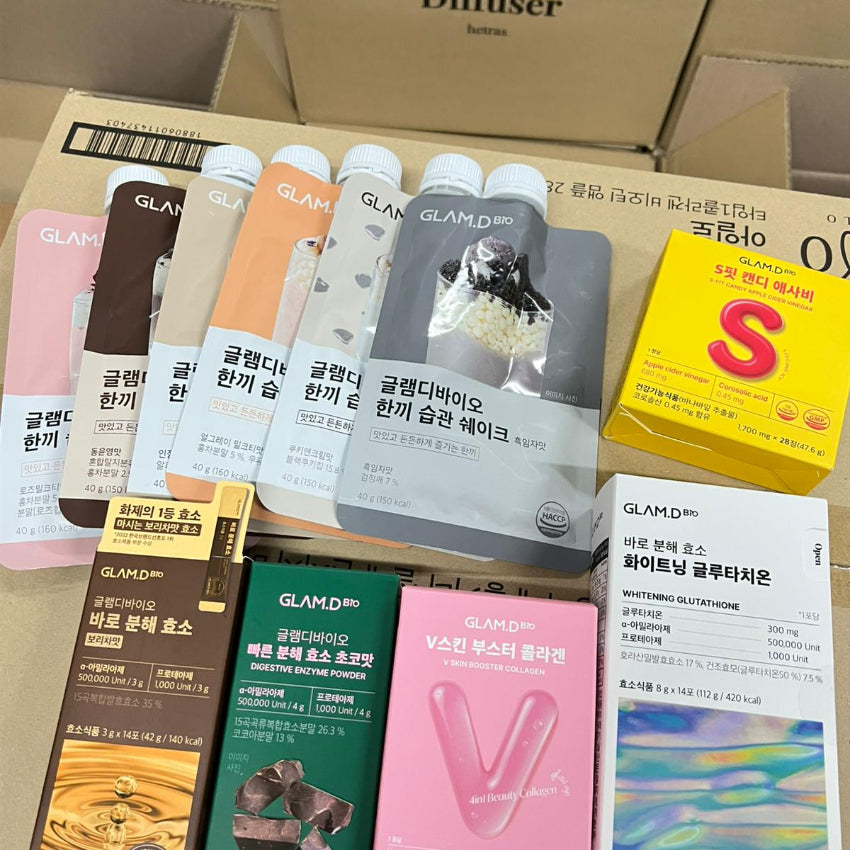 現貨🌸GLAM.D 福袋C 款 | 落單後約3-5個工作天寄出(自行備註14款代餐奶昔)