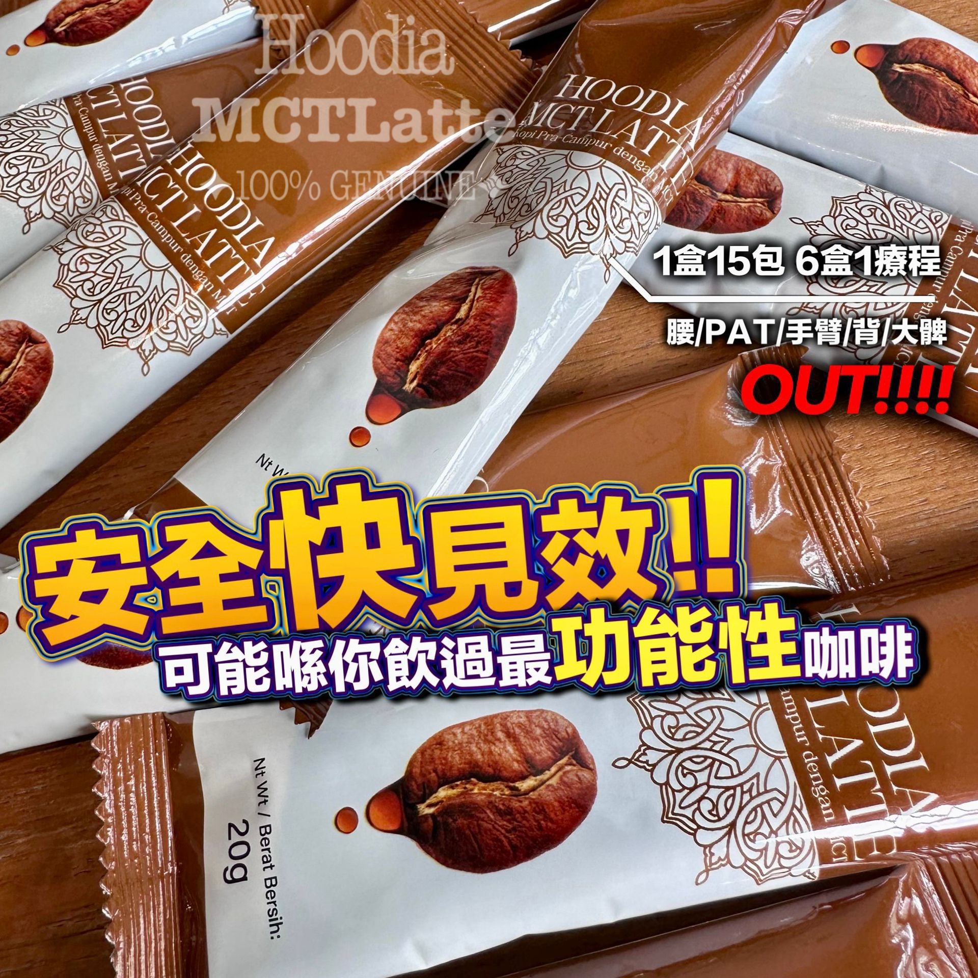 🌸💥全港獨家💥MCT 嘆啡瘦☕️ # 1盒15包 | 預訂約2星期