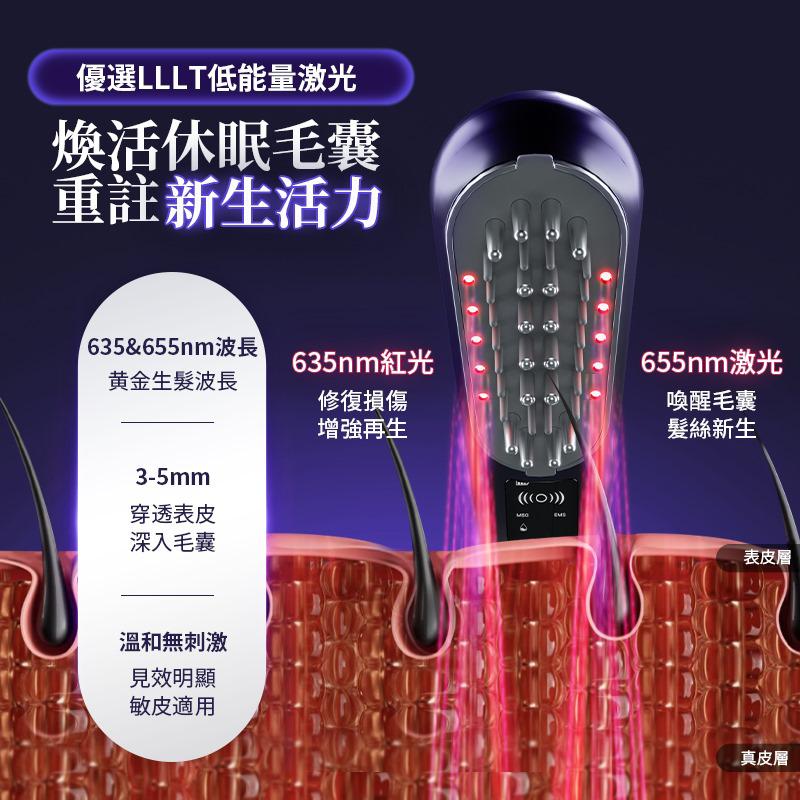 🌸日本JUJY LLLT光療雙梳頭強效密髮增髮梳 PRO | 預訂約1-2星期 娉婷貿易公司 Exquisite Beauty Trading Company