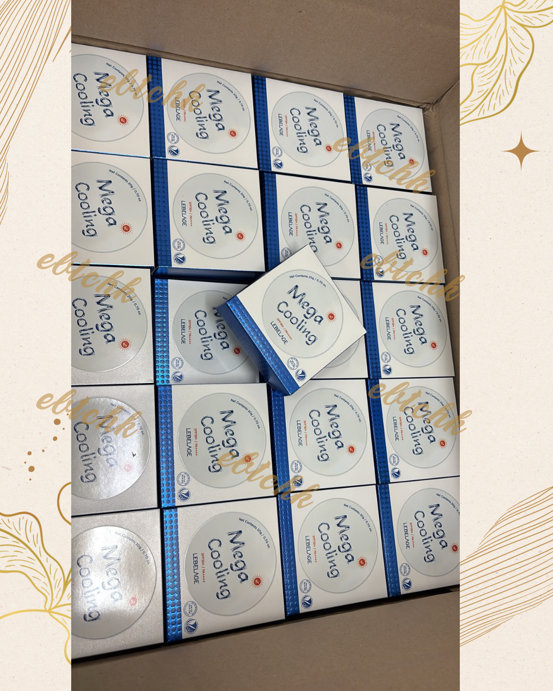【24小時網站自助下單】現貨🌸韓國〈新品LEBELAGE〉 超冰涼防曬氣墊*20g | 落單後約3-5個工作天寄出