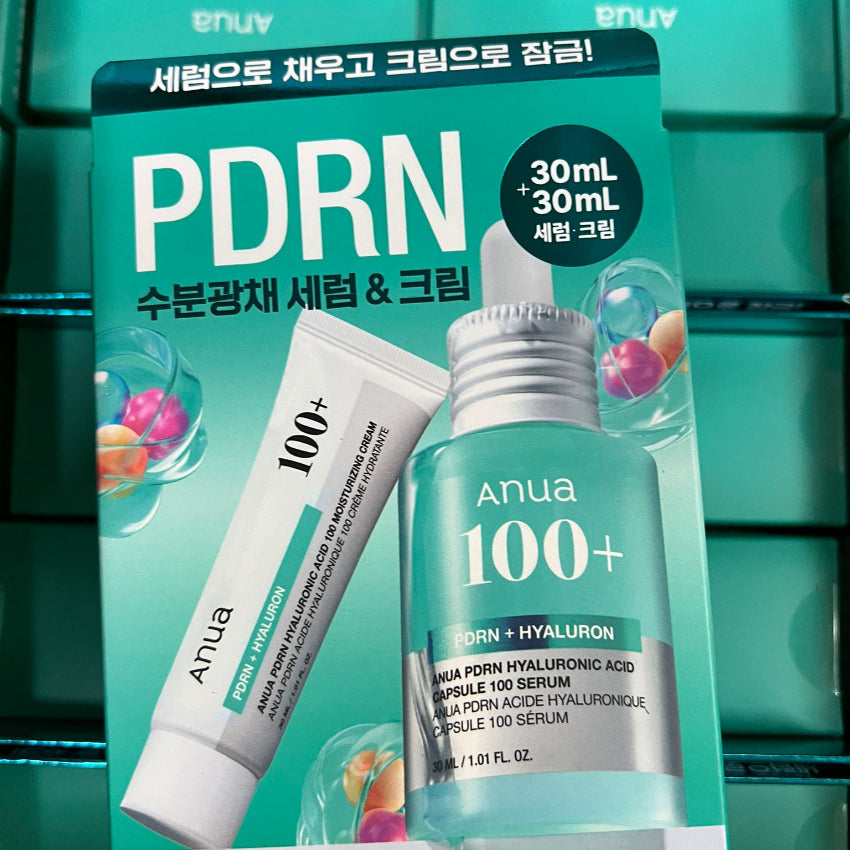 現貨🌸韓國Anua PDRN＋透明質酸膠囊100精華30ml+面霜30ml | 落單後約3-5個工作天寄出