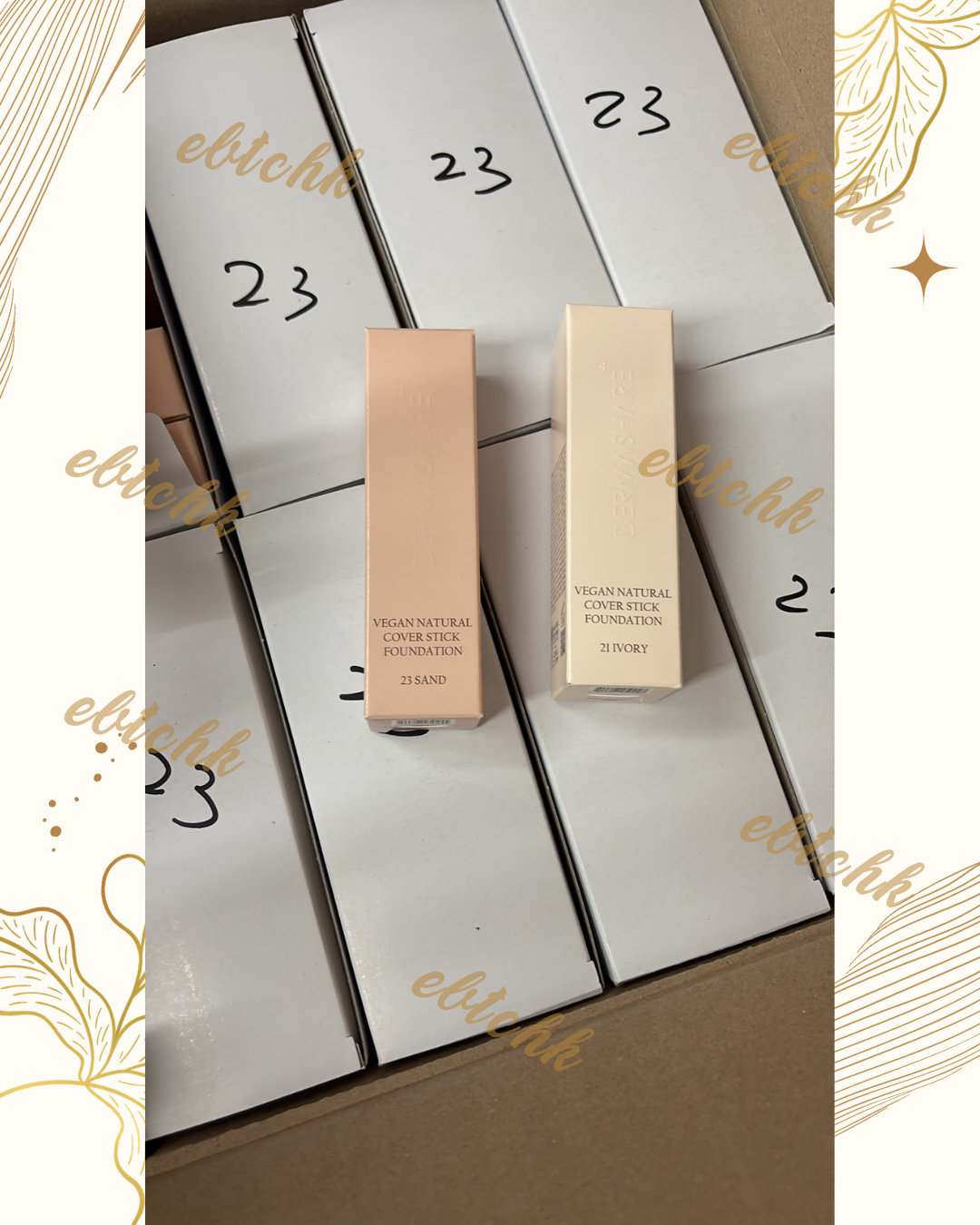 【24小時網站自助下單】現貨🌸韓國 DERMASHARE純素無瑕亮肌粉底棒 SPF50A+++ | 落單後約3-5個工作天寄出
