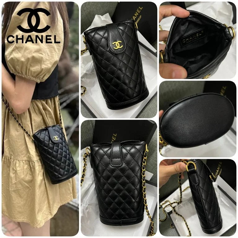 【24小時網站自助下單】🌸Chanel 贈品菱格薯條鏈條包 - 禮盒包裝 | 預訂約4-6星期