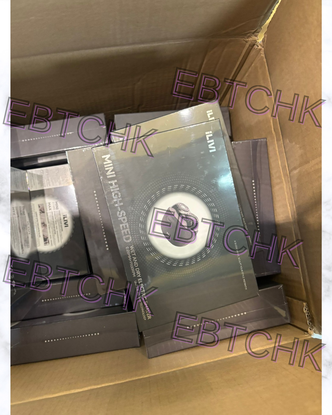 現貨🌸新品上架🥳德國iLIVI Mini-Max迷你超鋒高轉速淨360°環貼感應滑控乾濕電鬚刨（黑紳士禮盒裝） | 落單後約3-5個工作天寄出