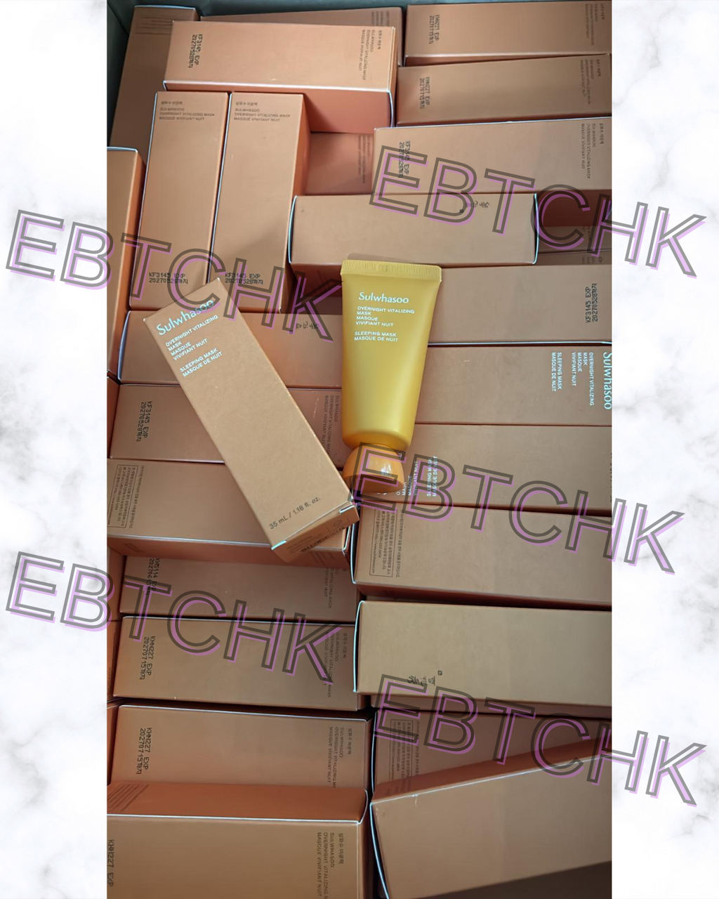 現貨🌸雪花秀雨潤保濕睡眠面膜 1套3支 | 落單後約3-5個工作天寄出