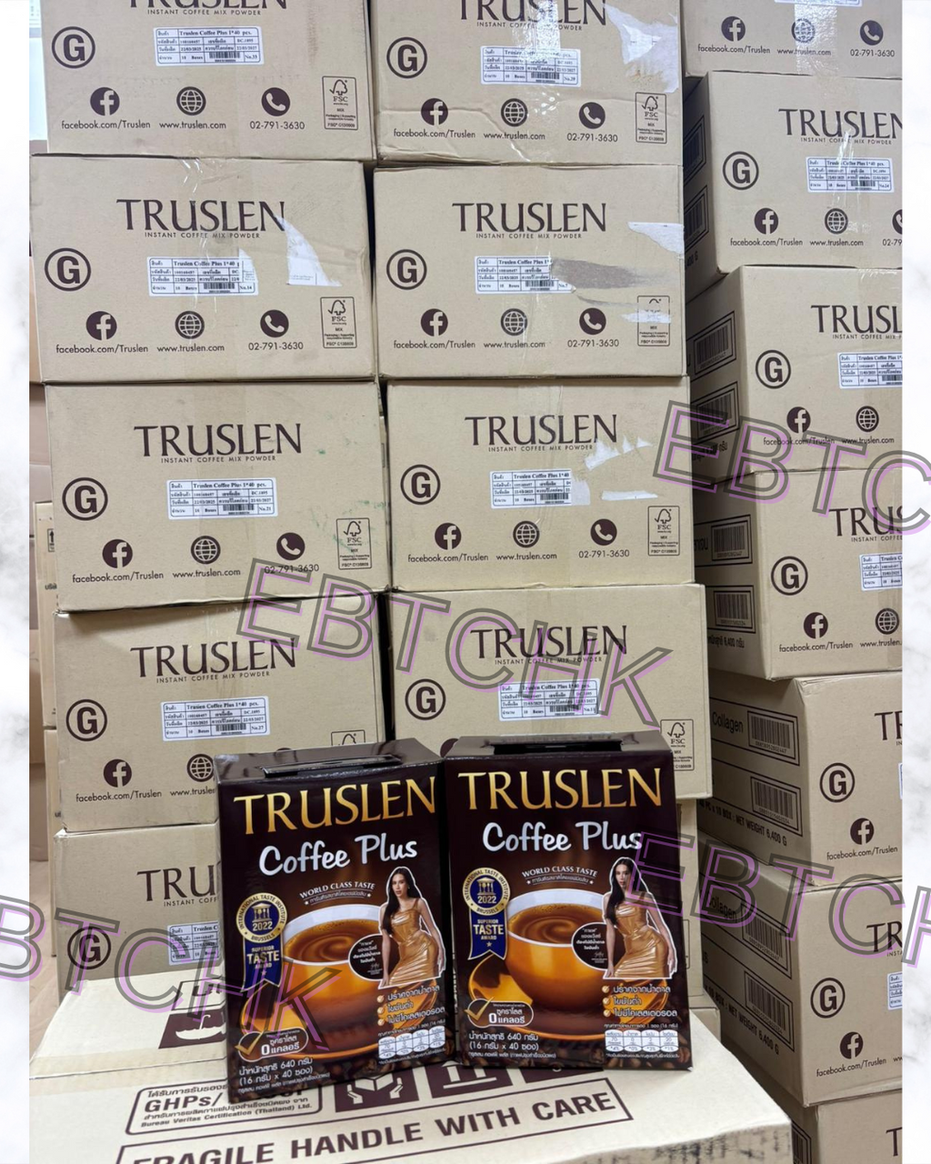 現貨🌸泰國直送🇹🇭Truslen無糖瘦身咖啡40包盒裝 | 落單後約5-7個工作天寄出