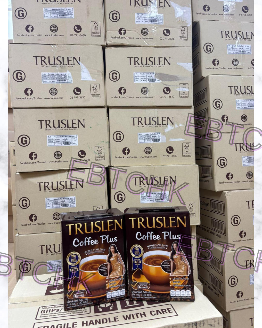 現貨🌸泰國直送🇹🇭Truslen無糖瘦身咖啡40包盒裝 | 落單後約5-7個工作天寄出