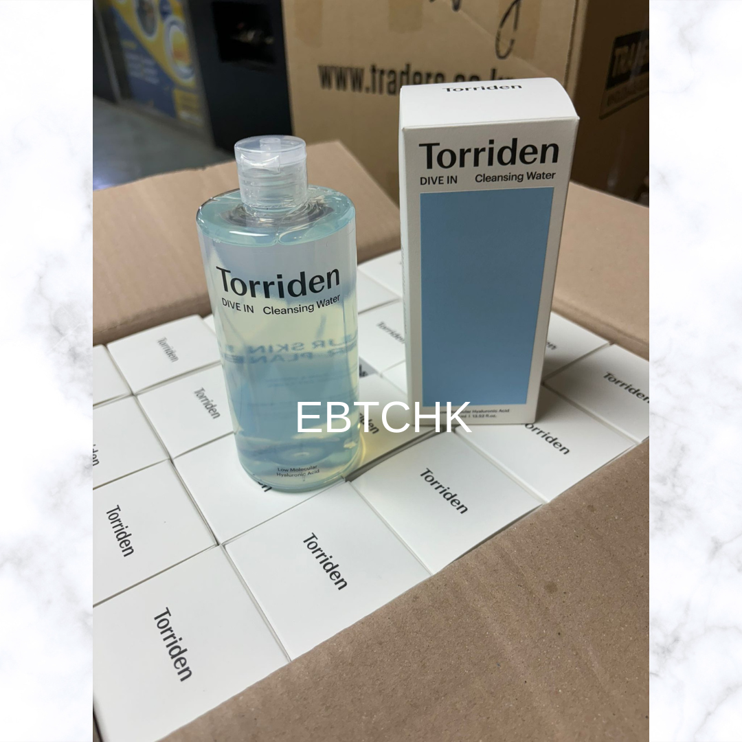 供應商現貨🌸🇰🇷Torriden低分子透明質酸溫和低敏卸妝水400ml | 落單後約3-5個工作天寄出 娉婷貿易公司 Exquisite Beauty Trading Company