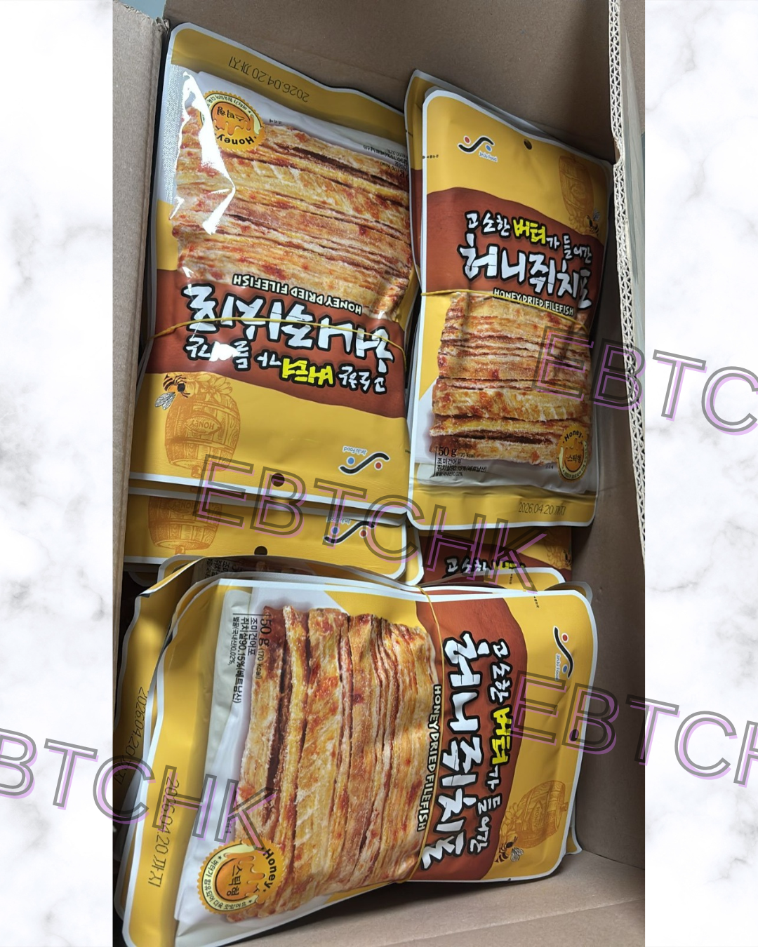 現貨🌸韓國🇰🇷蜜糖雞泡魚乾(一套2包) | 落單後約3-5個工作天寄出