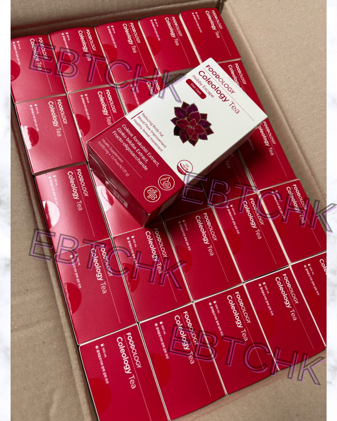 現貨🌸FOODOLOGY - Coleology Tea 五彩蘇植物纖體茶 8g x 15條 | 落單後約3-5個工作天寄出