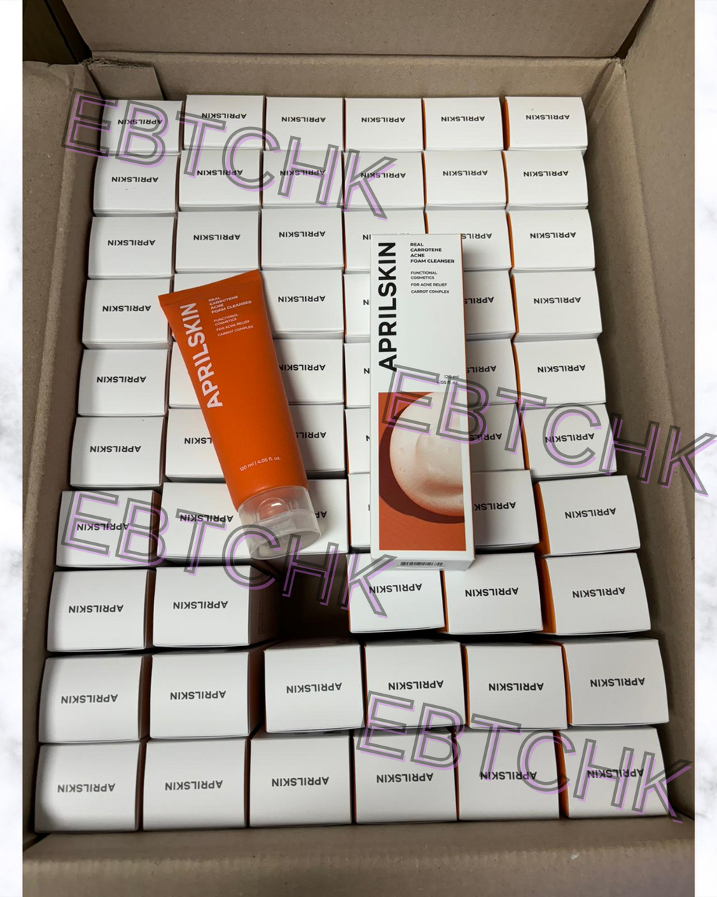 現貨🌸Aprilskin胡蘿蔔去痘潔面乳 120ml | 落單後約3-5個工作天寄出