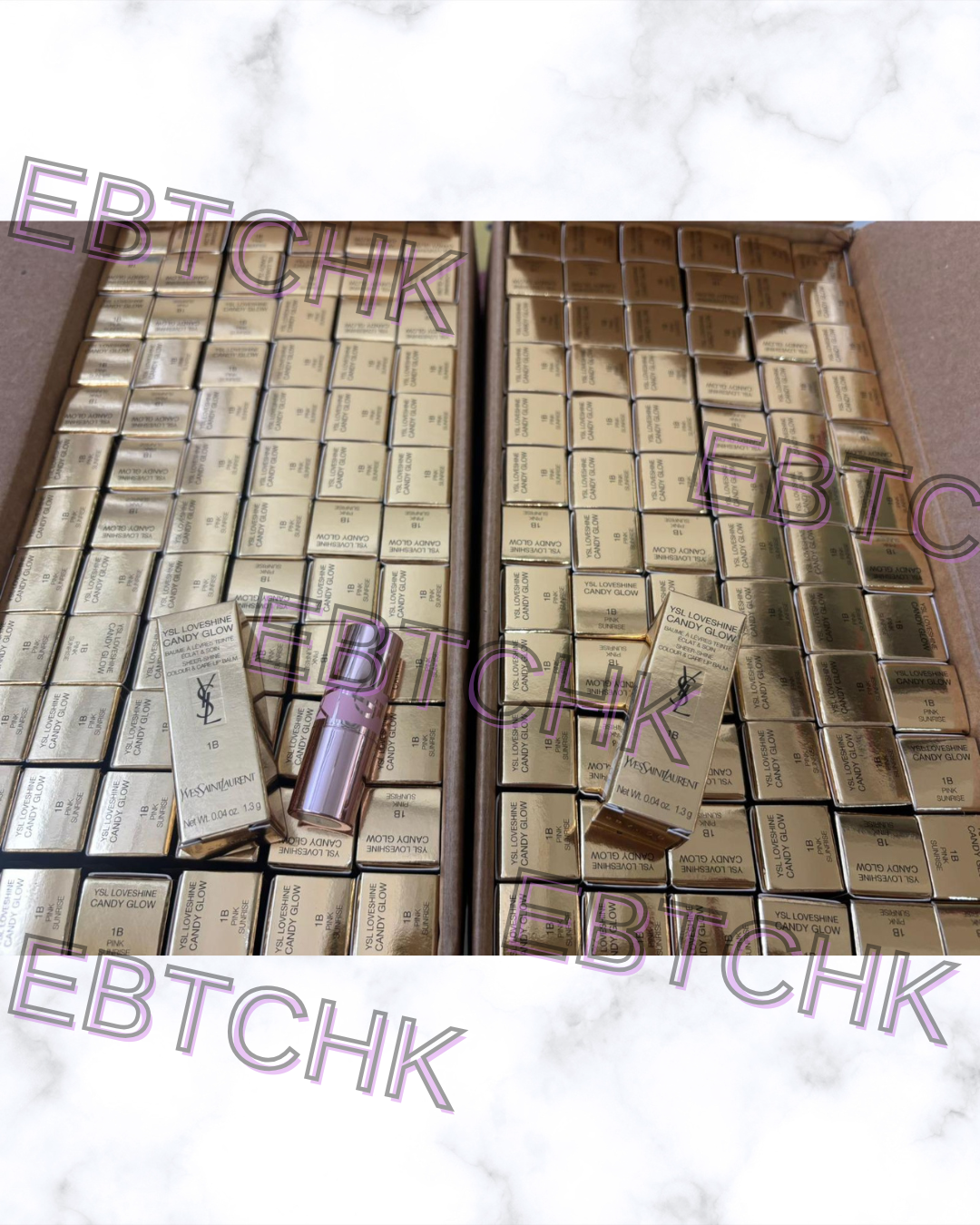 現貨 售完即止🌸💄YSL 情迷亮彩潤唇膏-1B 自然嫩粉色(專櫃) | 落單後約5-7個工作天寄出