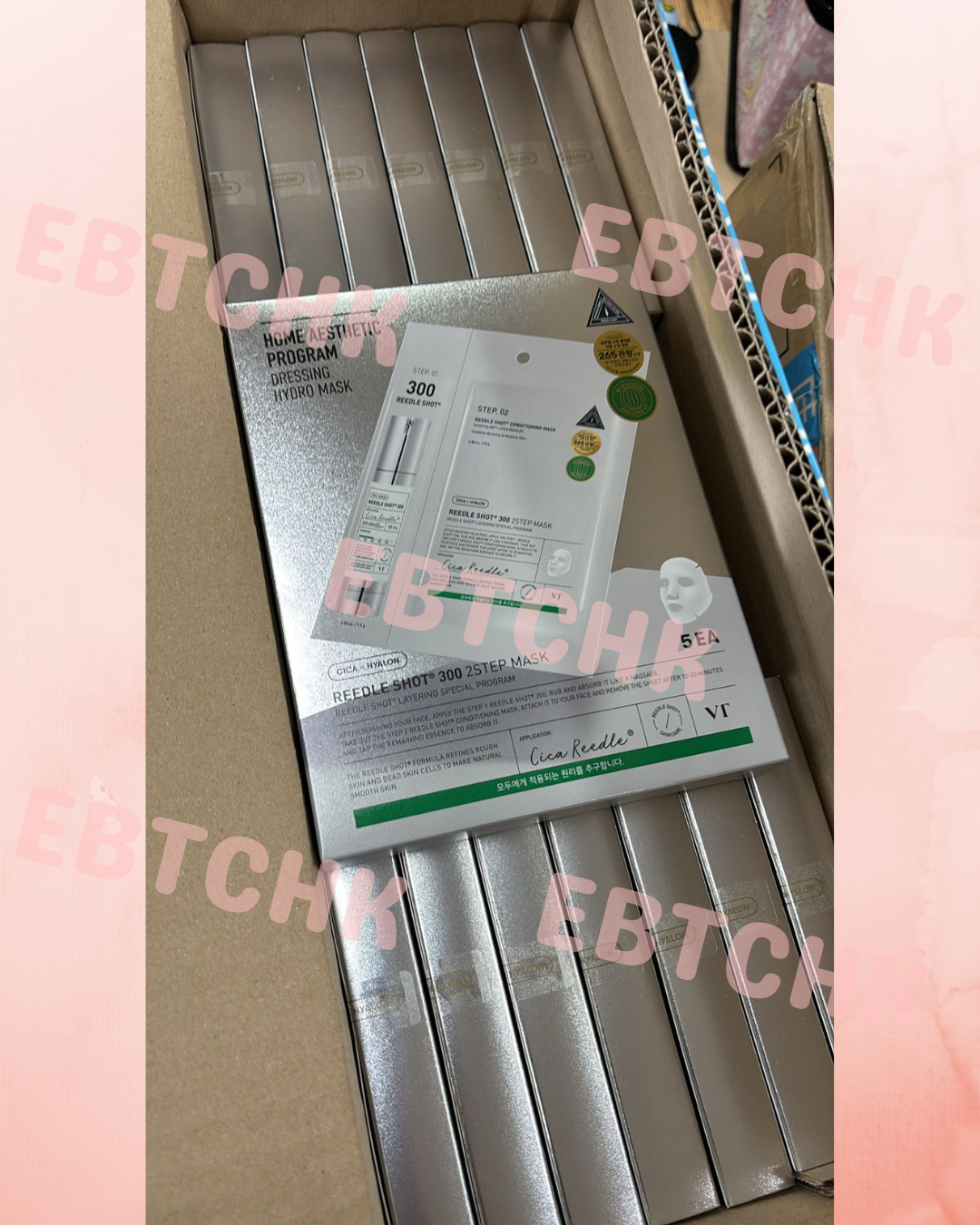 【24小時網站自助下單】現貨🌸韓國VT微針精華2 Step面膜300針 1盒5片 | 落單後約3-5個工作天寄出 娉婷貿易公司 Exquisite Beauty Trading Company