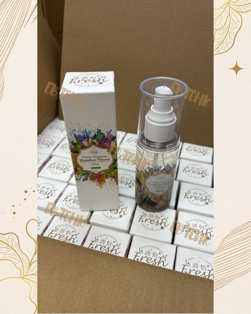 【24小時網站自助下單】現貨🌸升級版清怡七色花水晶能量噴霧100ml | 落單後約3-5個工作天寄出 娉婷貿易公司 Exquisite Beauty Trading Company