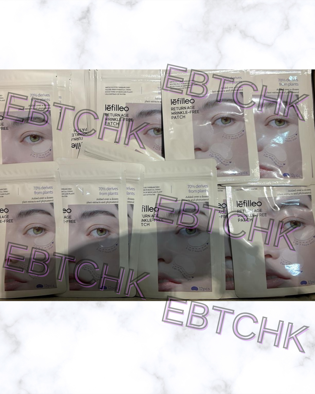 少量現貨🌸Lefilleo 法令紋眼紋除皺貼 12Pcs | 落單後約3-5個工作天寄出 娉婷貿易公司 Exquisite Beauty Trading Company