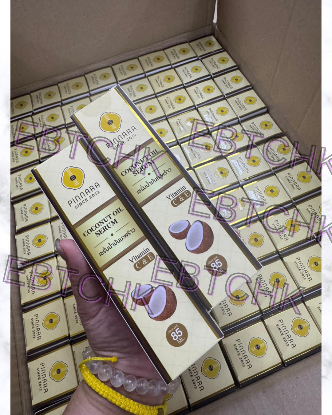 現貨🌸泰國直送🇹🇭 Pinnara椰子油精華液85ml | 落單後約3-5個工作天寄出