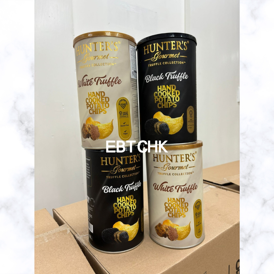 供應商現貨🌸🇦🇪阿聯酋Hunter's Gourmet 黑松露手工薯片 (150g) | 落單後約3-5個工作天寄出