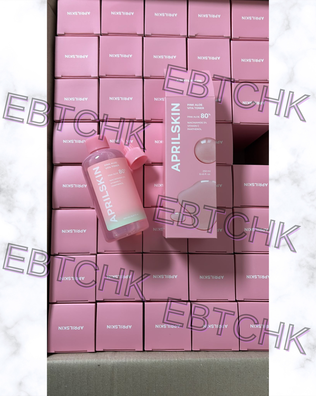 現貨🌸Aprilskin【濕敷淨白】粉紅蘆薈維他命潔膚水250ml | 落單後約3-5個工作天寄出