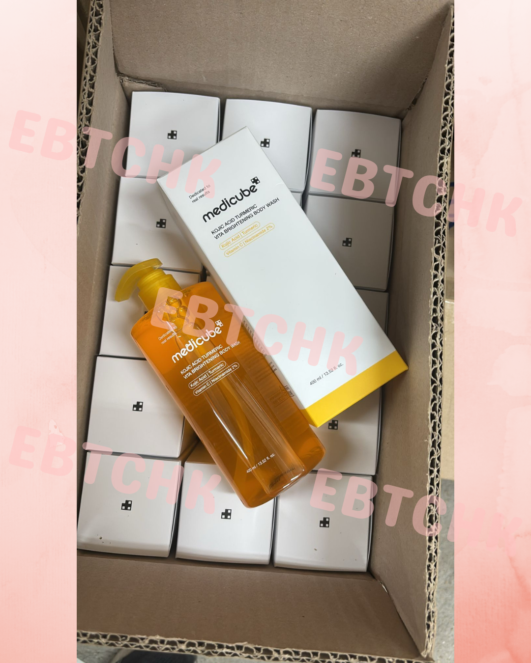 現貨🌸Medicube - 麴酸薑黃維他命亮白沐浴露400ml | 落單後約3-5個工作天寄出