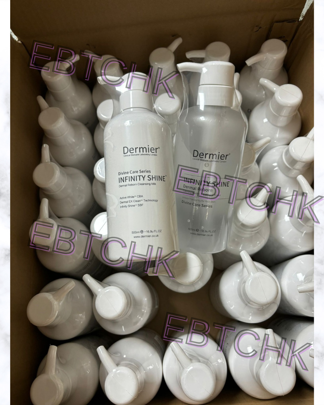 現貨🌸🫰🏻英國🇬🇧 Dermier 嬰兒透光肌洗面奶/嬰兒透光肌爽膚水500ML | 落單後約3-5個工作天寄出