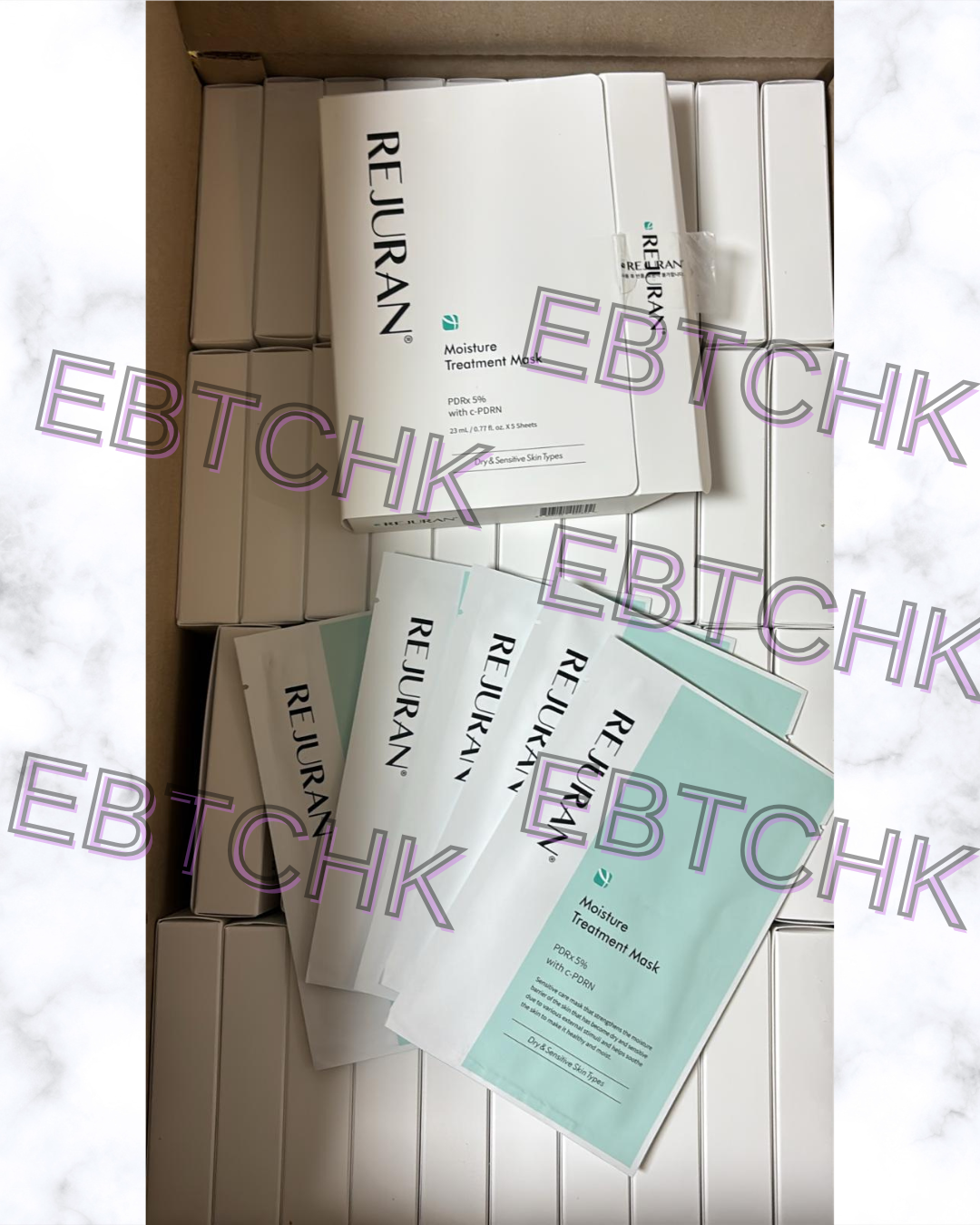 現貨🌸韓國Rejuran PDRX 5%超水光深層保濕再生修復面膜 (白盒)｜1盒5片 | 落單後約3-5個工作天寄出