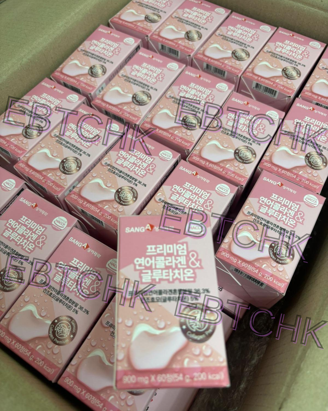 現貨🌸韓國🇰🇷SANG-A 優質鮭魚膠原蛋白&穀胱甘肽錠54g | 落單後約5-7個工作天寄出 娉婷貿易公司 Exquisite Beauty Trading Company