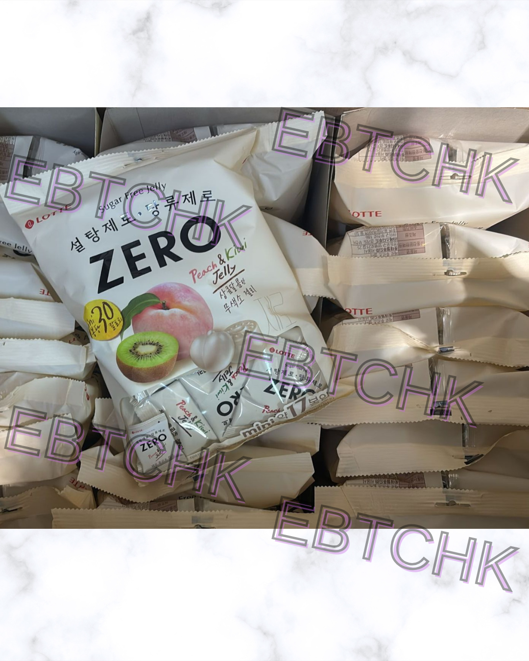 現貨🌸LOTTE 綜合水果軟糖238g《水蜜桃&奇異果》 | 落單後約3-5個工作天寄出