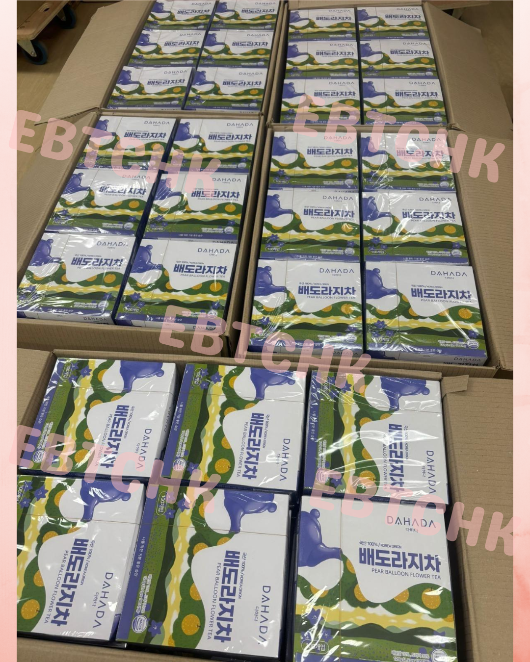 【24小時網站自助下單】現貨🌸🇰🇷韓國製造 DAHADA 水梨桔梗潤喉茶 (1.2g x 100包) | 落單後約5-7個工作天寄出