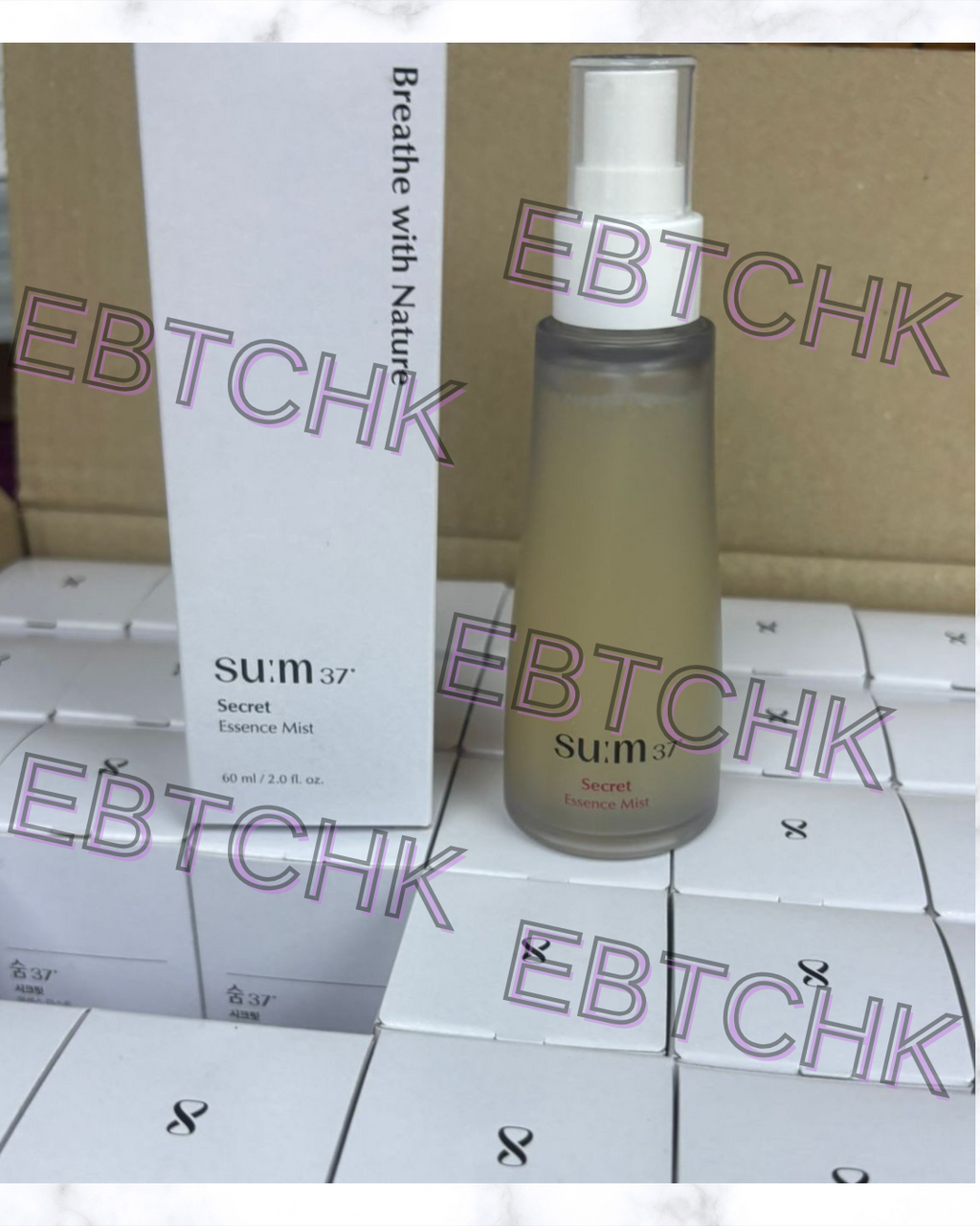 【24小時網站自助下單】現貨🌸韓國 SUM:37 呼吸魔法精華噴霧 60ml中样 | 落單後約3-5個工作天寄出 娉婷貿易公司 Exquisite Beauty Trading Company