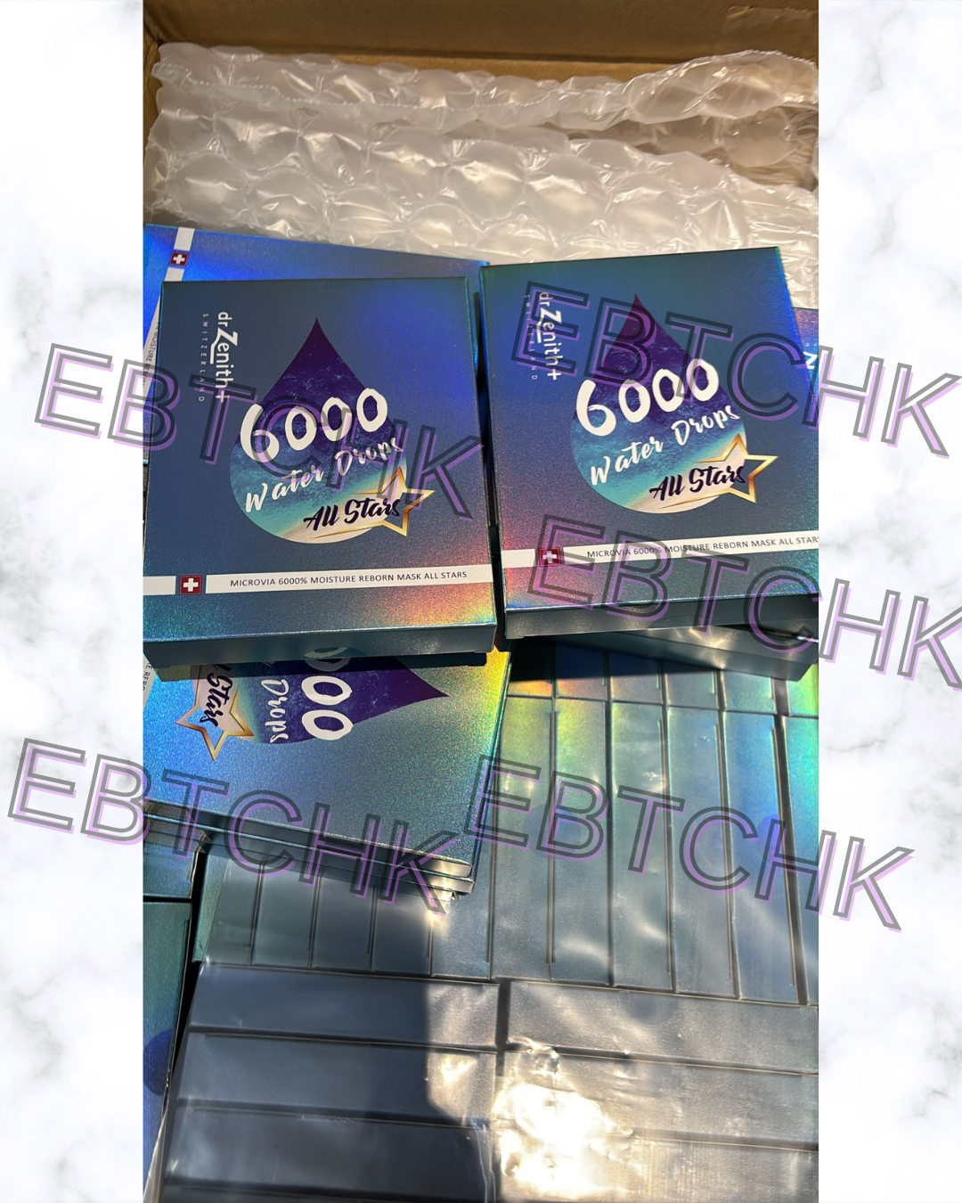 現貨🌸Dr.Zenith 星藍6000%水滴復活面膜 1盒5片。1套2盒 | 落單後約3-5個工作天寄出 娉婷貿易公司 Exquisite Beauty Trading Company
