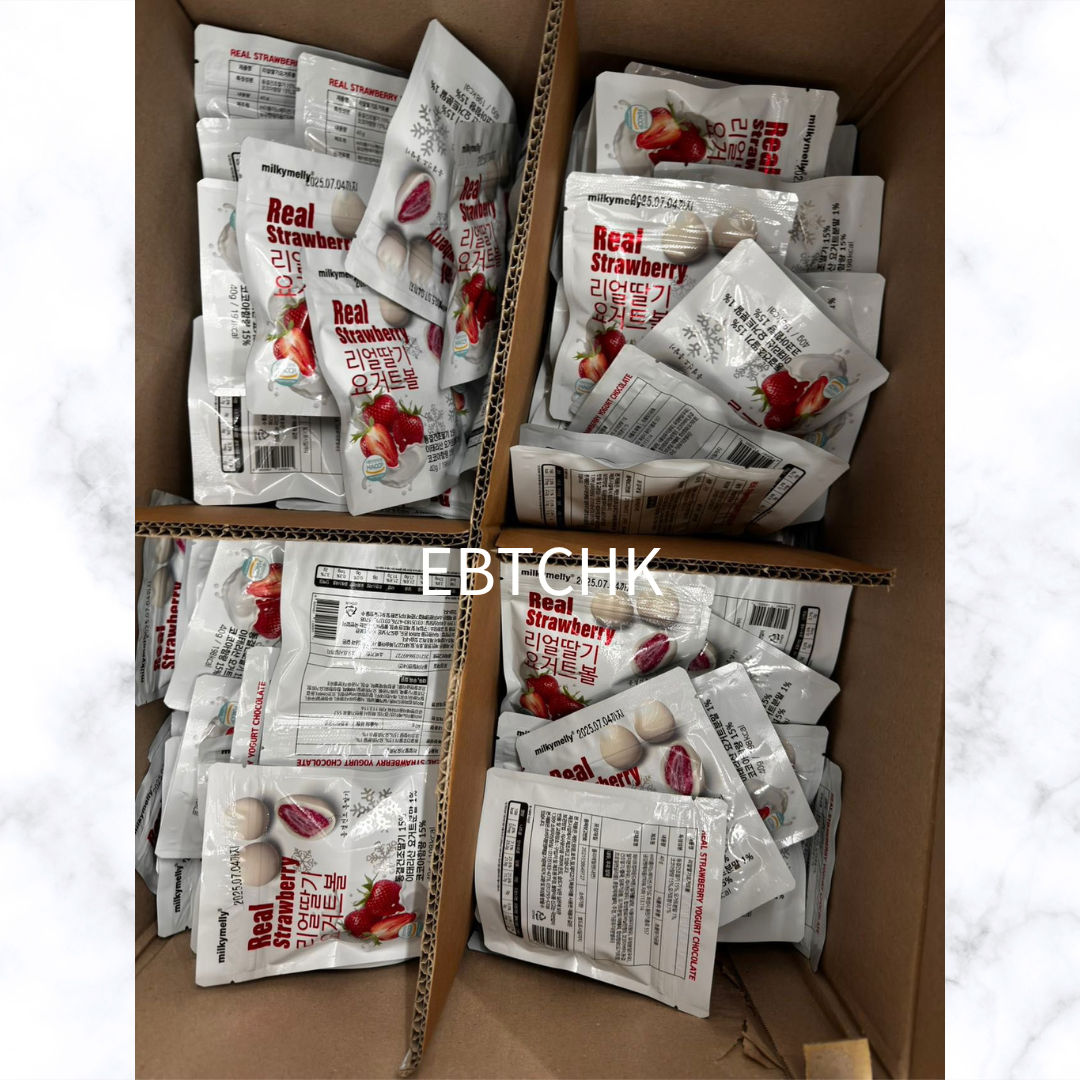 現貨🌸韓國🇰🇷Milky Melly白朱古力乳酪士多啤梨乾 (一套4包) | 落單後約3-5個工作天寄出