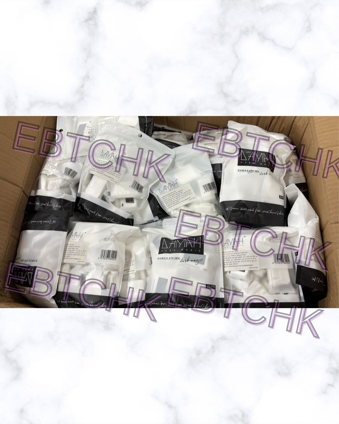 現貨🌸韓國製🇰🇷 DAMAH黑魔法即棄洗面巾 白色80片 | 落單後約3-5個工作天寄出