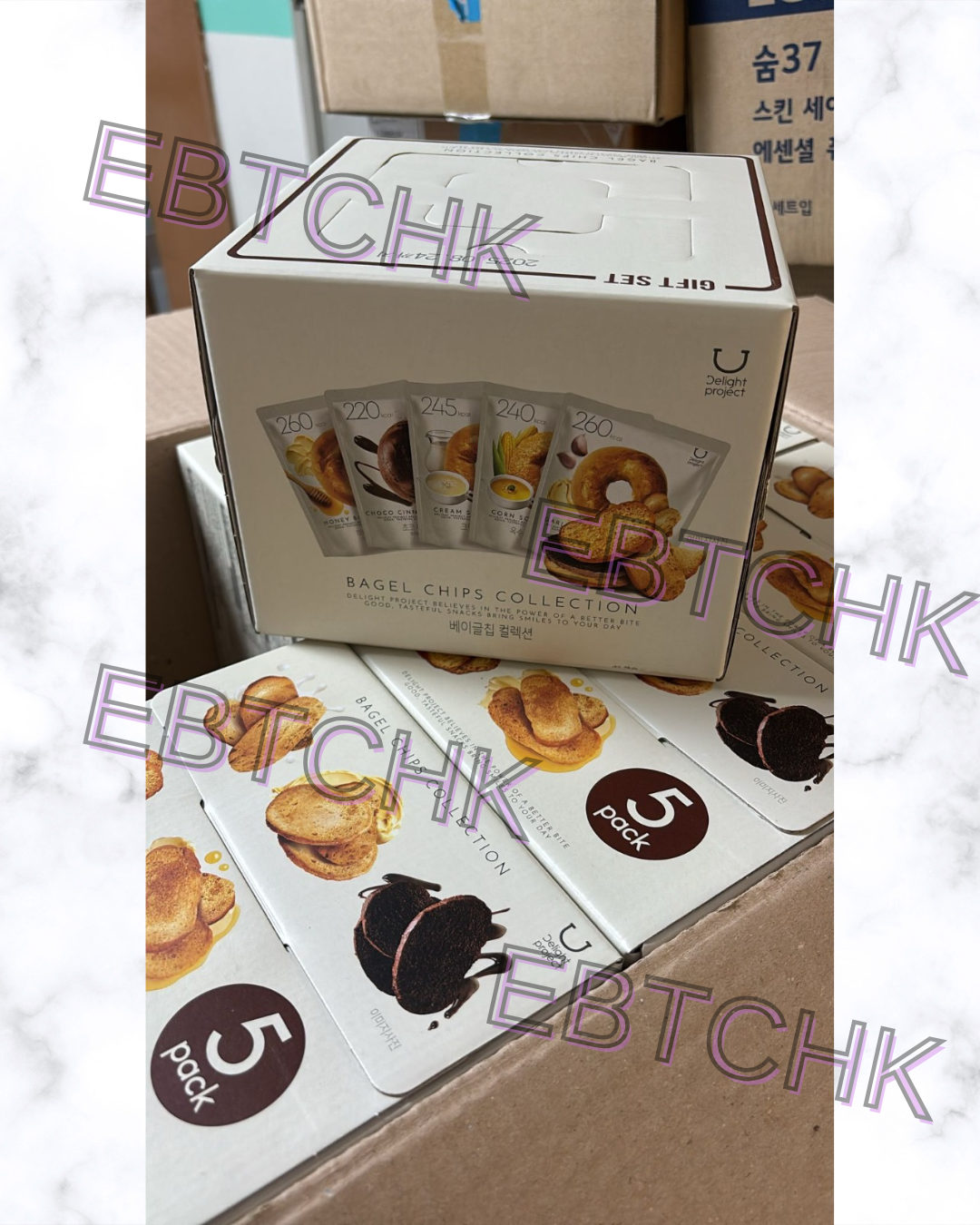 現貨🌸Delight Project 低熱量貝果脆餅乾禮盒🎁 | 落單後約3-5個工作天寄出