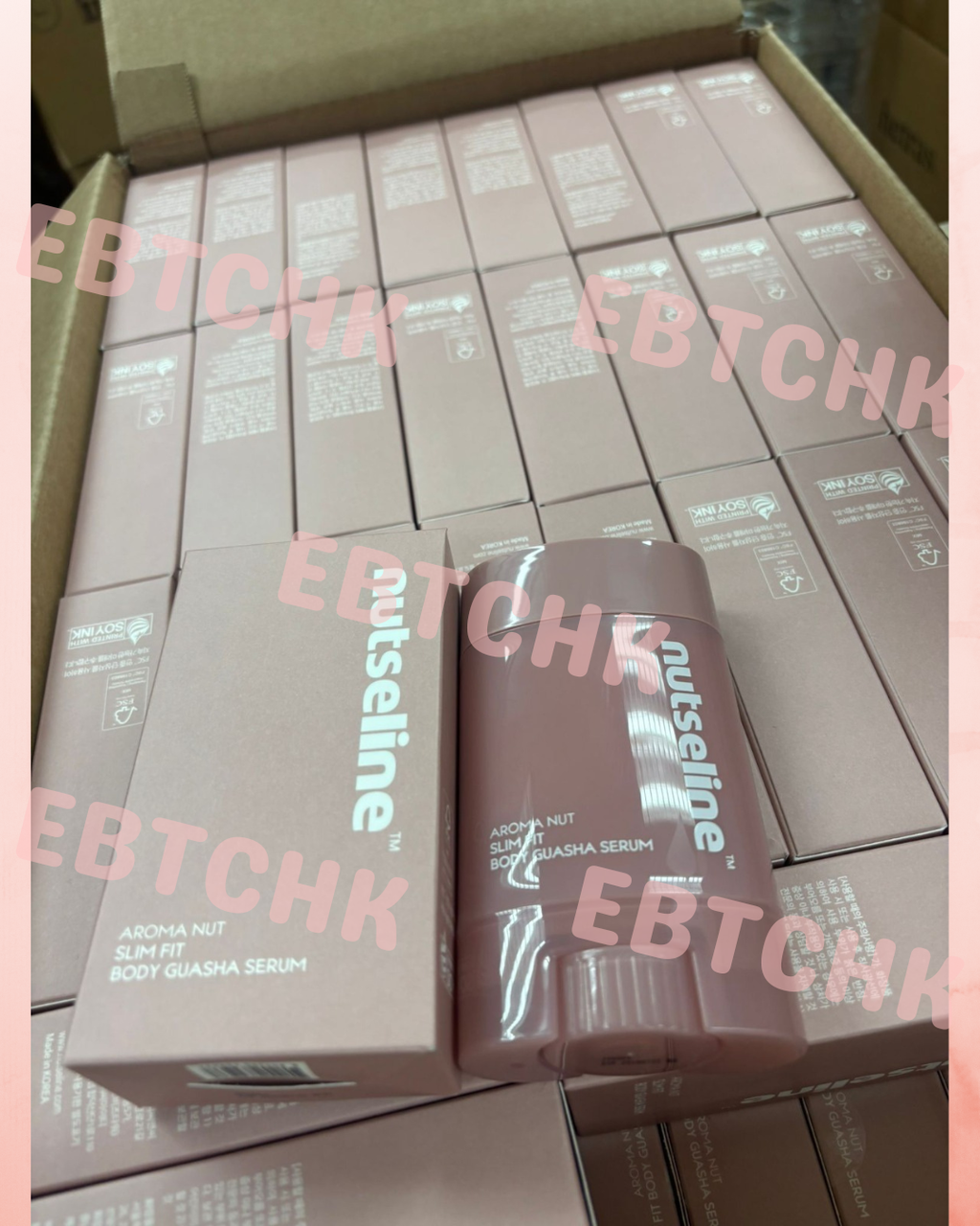 現貨🌸韓國爆紅Nutseline香氛堅果瘦臉刮痧精華60ml | 落單後約5-7個工作天寄出 娉婷貿易公司 Exquisite Beauty Trading Company