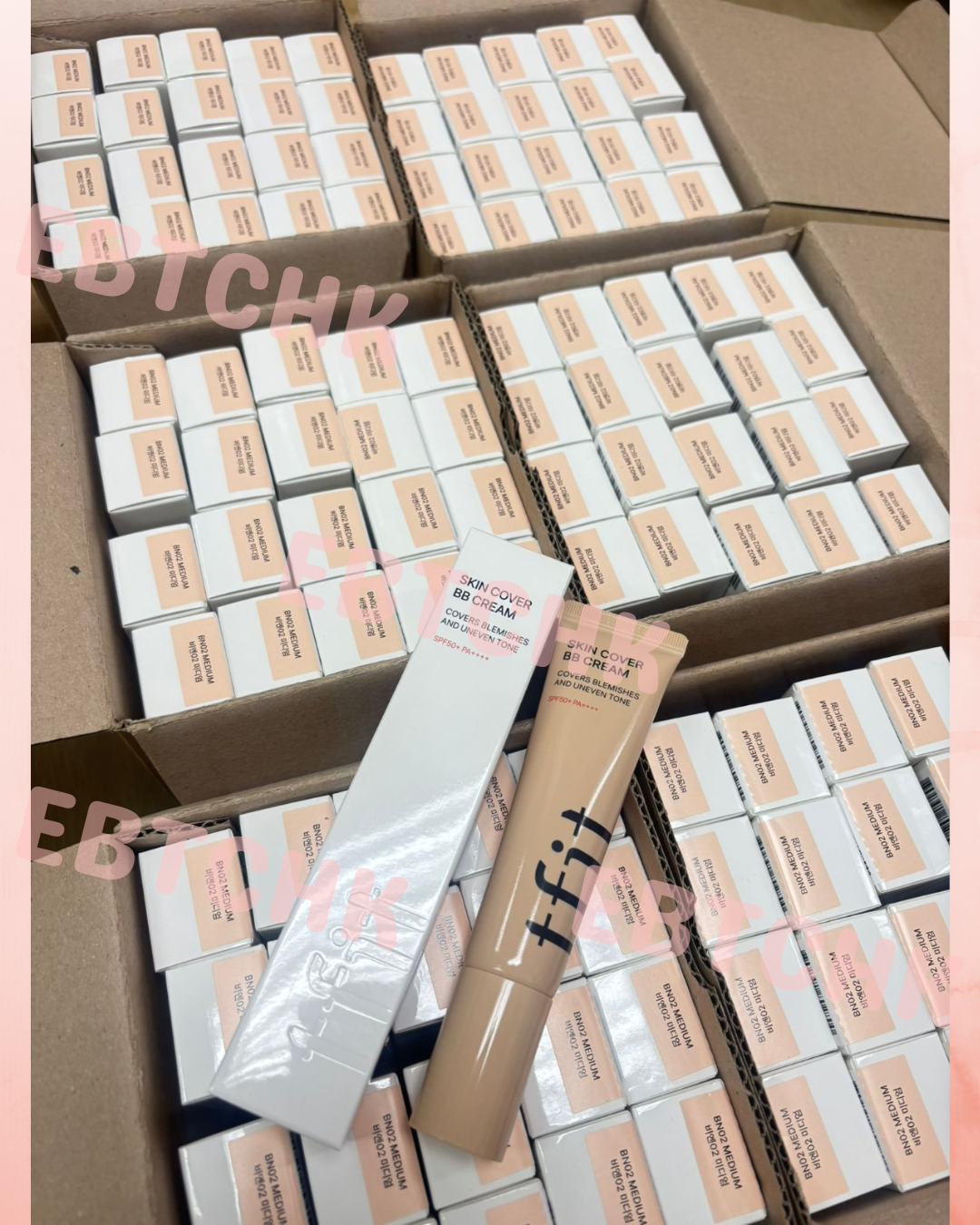 【24小時網站自助下單】現貨🌸韓國 TFIT 素肌 BB COVER 面霜 30ml-BN02 MEDIUM | 落單後約5-7個工作天寄出
