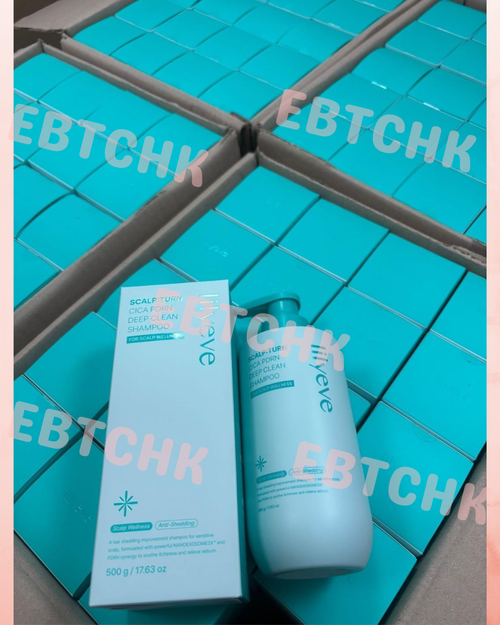 【24小時網站自助下單】現貨🌸新品Lilyeve Scalp:Turn CICA PDRN 深層清潔防脫髮洗髮水500g | 落單後約3-5個工作天寄出 娉婷貿易公司 Exquisite Beauty Trading Company