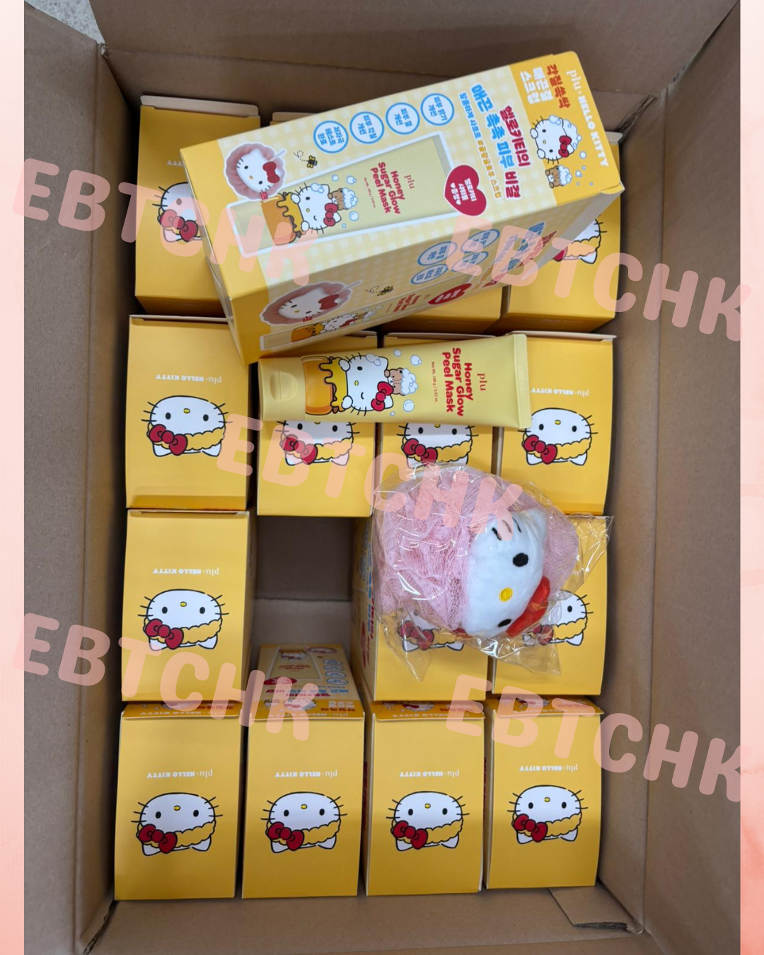 【網站24小時自助落單】現貨🌸Plu x Hello Kitty 蜂蜜糖去角質 𝟏𝟓𝟎𝒎𝒍 | 落單後約3-5個工作天寄出