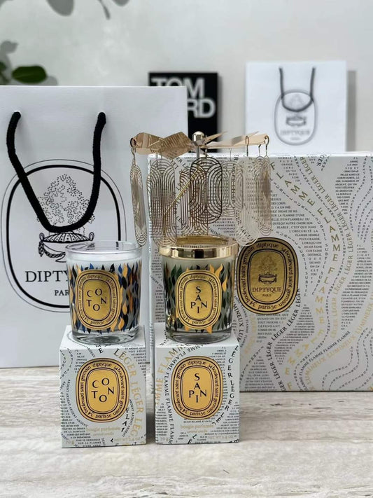 ✨2023🎊Christmas Limited Diptyque✨Rotating Marquee Gift Box🎁 | Pre-order takes about 4-5 weeks