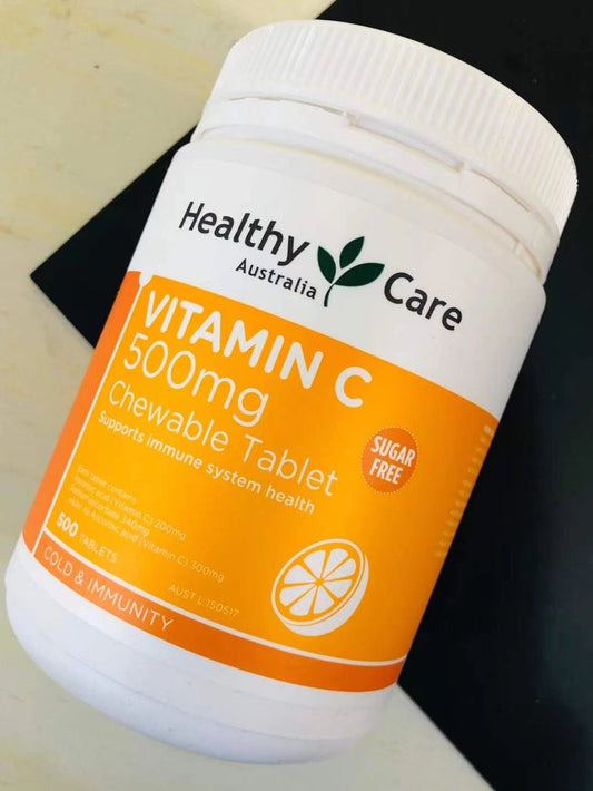 Supplier has ready stock 💫Healthy Care HC Vitamin VC 500 capsules (new packaging) | Orders will be returned to the warehouse for delivery on Tuesdays and Thursdays, and then it will take about 3-5 working days to arrange and ship the order