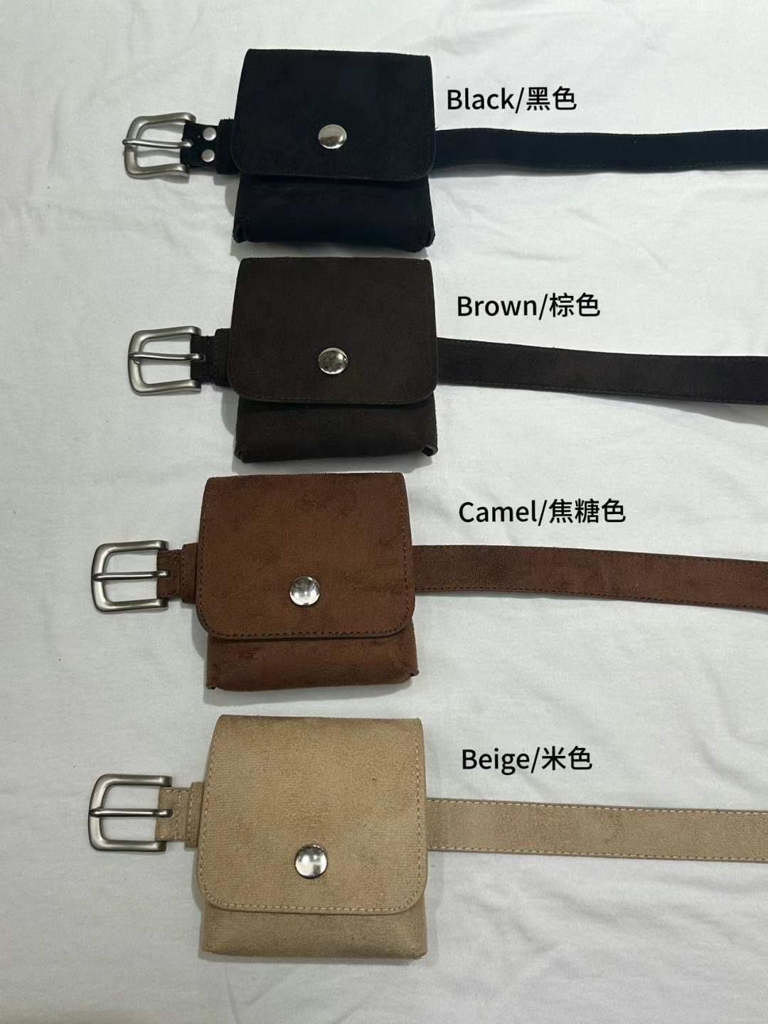 🌸Korea Dongdaemun 2024FW🍁🍂ApmPlace Stylish Shop💫Retro Suede Belt + Small Waist Bag | Pre-order approx. 2-3 weeks

(Please note color yourself)