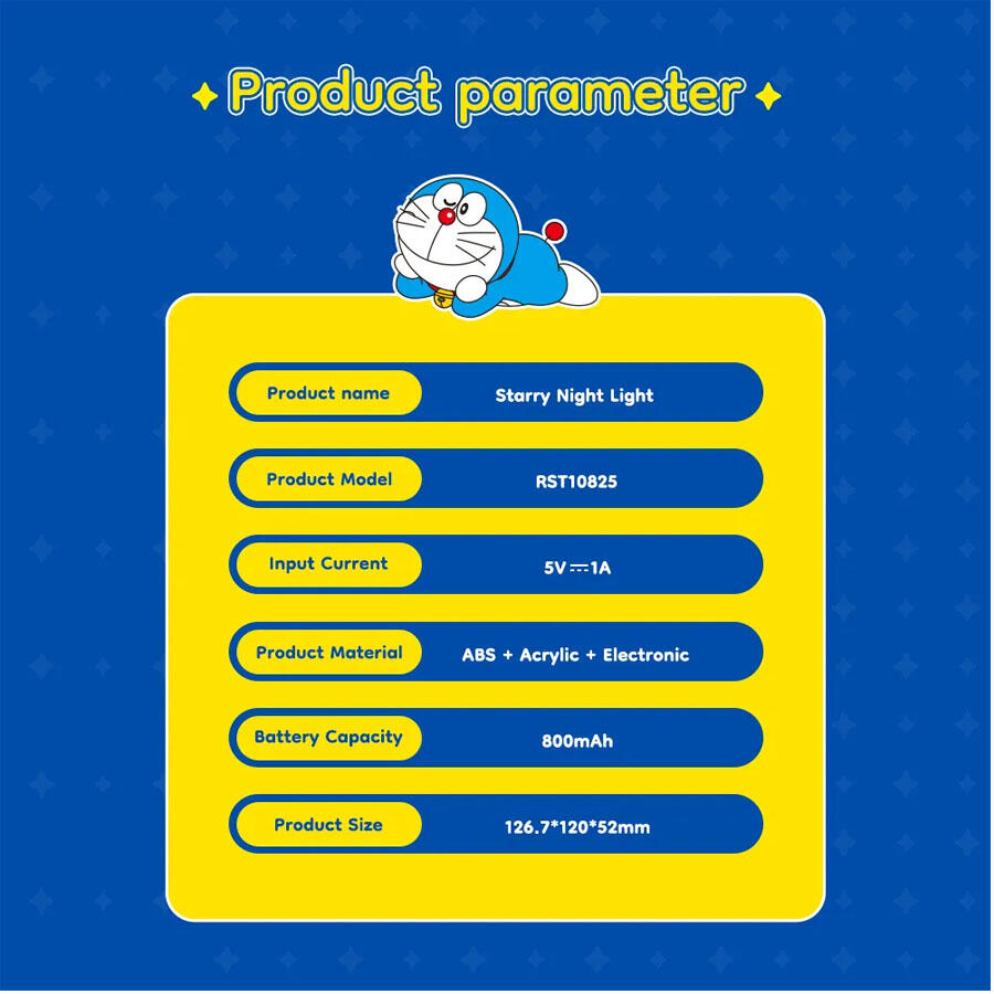 限量🌸Doraemon多啦A夢 星光夜燈 | 預訂 下單後約1月初至中